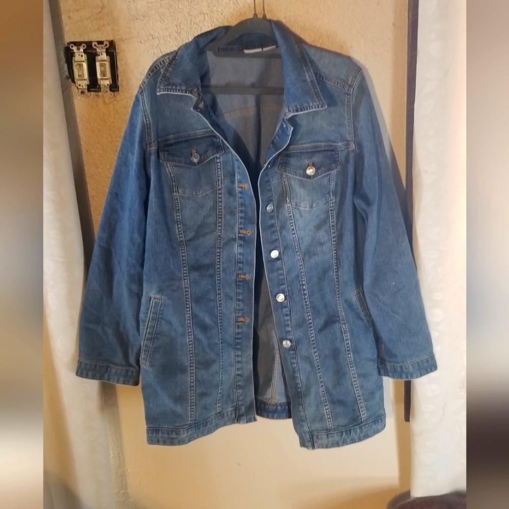 Chico's women's denim jacket
